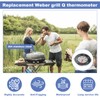 60070 Grill Temperature Gauge Replacement for Weber Q1200 Q220 Q2200