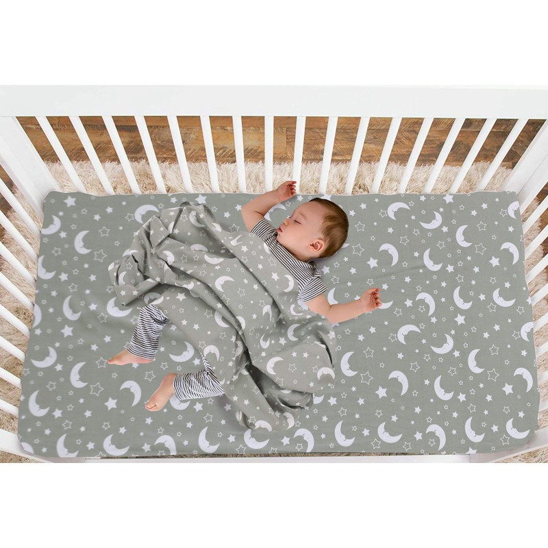 - 2 x Cot Fitted Bed Sheets - Egyptian Cotton