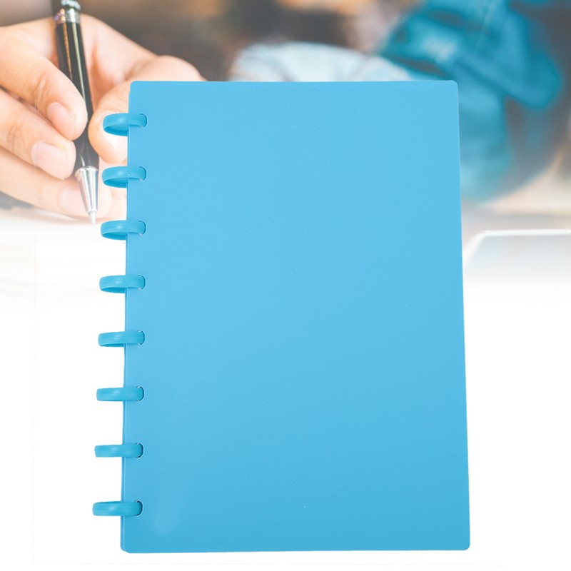 A5 Mushroom Hole Binder Refillable Writing Paper Notebook School Supplies(Light