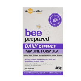 Unbeelievable Health Bee Prepared Daily Defense - Pack of 30 Capsules