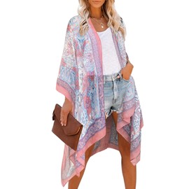 Moss Rose Women Summer Bikini Kimono Bathing Suit Cover Ups for Swimwear