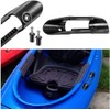 POFET 2 x Kayak Paddle Fixing Clips, Universal Plastic Kayak