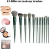 Professional Makeup Brush Set, 13 Pieces, Foundation Powder Concealer Eyeshadow