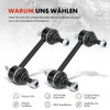 Frankberg 2 x Stabiliser Link Rod Rear Axle Compatible with