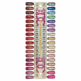 DND New DND DC Gel Nail Polish - Platinum Collection - 187 Scarlet Platinum