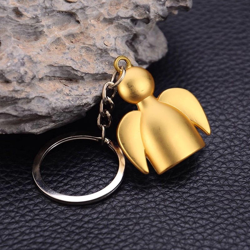 EPCDBBRT 5 Pieces Angel Keychain, Keychain Doll, Thank You Keychain,