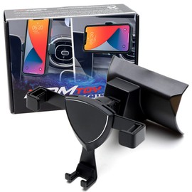 iJDMTOY Dashboard Direct Clip-On Mount Phone Gravity Holder Compatible with 2022-up Mercedes W206 C-Class (Won't Occupy Air Vent Opening)