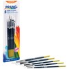 Prang Hobby Paint Brush Set, 5 Assorted Brush Sizes (94005)