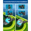 Seaperk Clamp On Kayak Cup Holder, Adjustable & Tool -