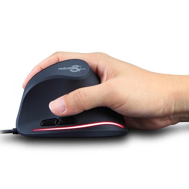 T-20 Mouse Wired Vertical Mouse Ergonomic Rechargeable 4 3200 movement