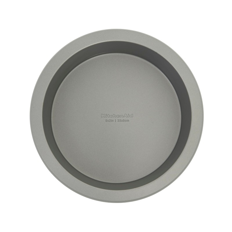 KitchenAid - Molde redondo de acero aluminizado antiadherente de 9