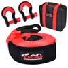 KING-PRO Snatch Strap Recovery Kit 3" x 20ft, 33,000lbs Breaking