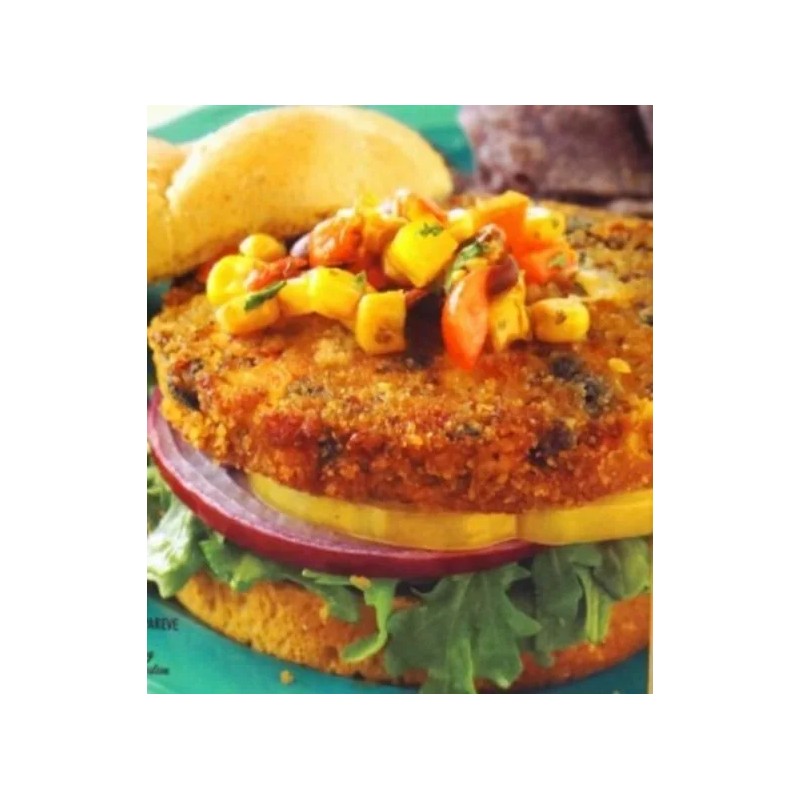 Unbranded QUINOA VEGGIE BURGER PATTY FREEZE DRIED-2+ BAGS SHIP FREE!