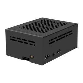 Geekworm Raspberry Pi 5 Case (P579), Compatible with Pi 5 and X1000 / X1001 / X1003 / X1004 / M901 PCIe M.2 NVMe Expansion Board (Lazpie and expansion board not included!)