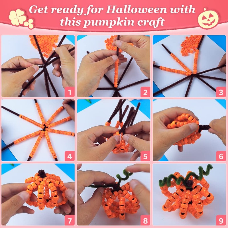 Eppingwin Beads and Bead assortments (1000 Pony Beads-Light Purple Transparent)…