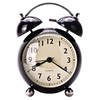 Charmoon Alarm Clock, Analog Loud Loud Bell Type, Continuous Second