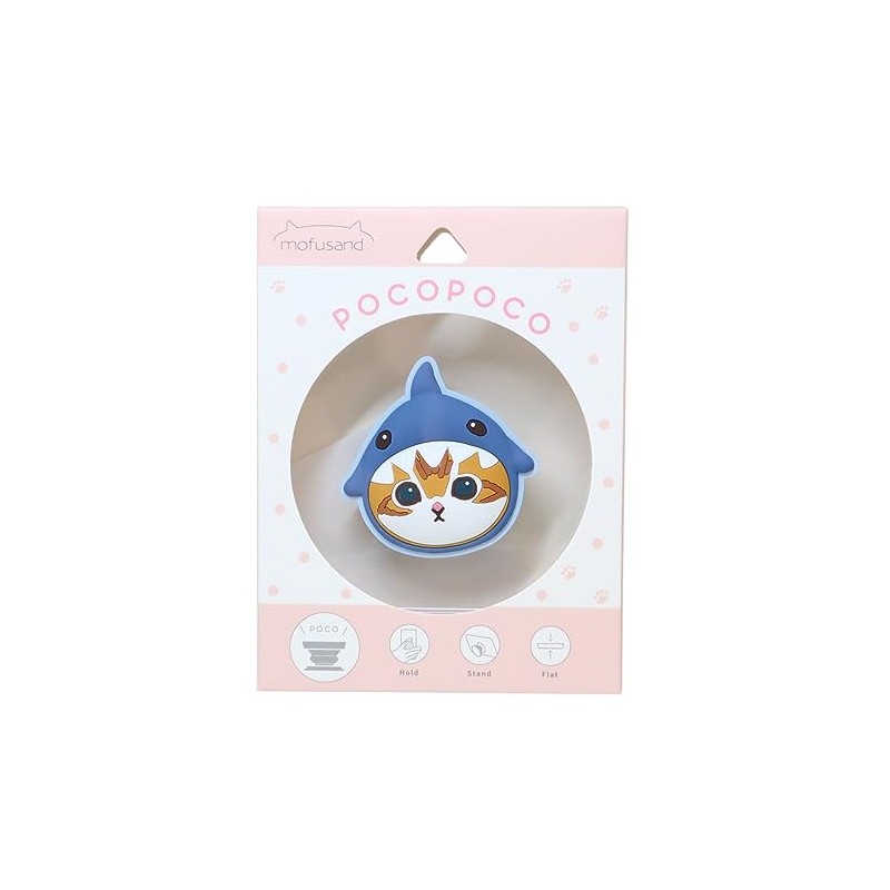 Gourmandies MOFU-13A MOFUSAND Die Cut Soft POCOPOCO Shark Nyan