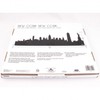 New York Skyline Cork Board New Cork New Cork Notice