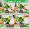 11 oz Large Plant Watering Globes, Glass Self Watering Globes,
