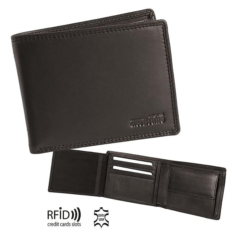 RFID Wallets Normal, black, Classic