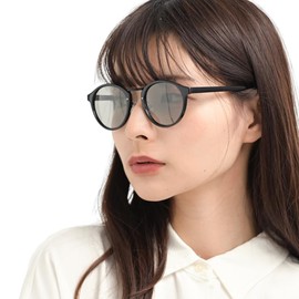 FashionBerry Polarized Dimming Combined Polarized Dimming Women's Boston Sunglasses, Glasses, Color Concentration Change, Blue Light, Day and Night, Eye Friendly, Reduces Glare, Lightweight, UV