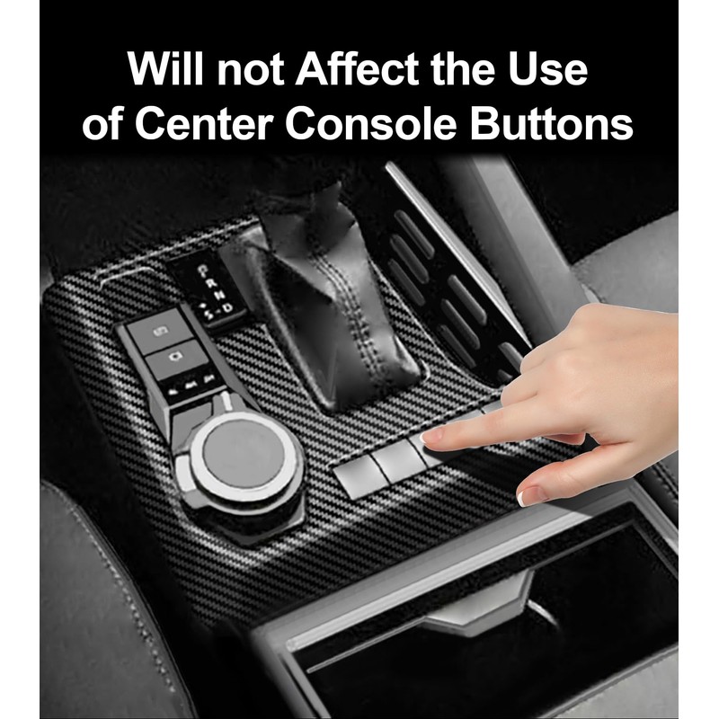 ushilife Central Control Gear Shift Panel Trim Cover Compatible with