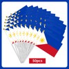 50pcs Philippines Mini Flags Small Filipino Philippine Flags Celebration Parade