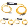 Duogalia 3-Pack FC/UPC Fiber Optical FBT Splitter 1x2(1 in 2