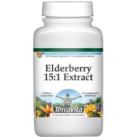 Extra Strength Elderberry 15:1 Extract Powder (1 oz, ZIN: 513326)