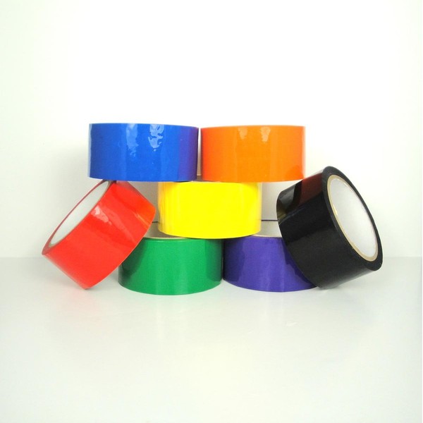 Carton Sealing Tape 2.0 Mil - Colored (6120) (1.5"(36mm) x