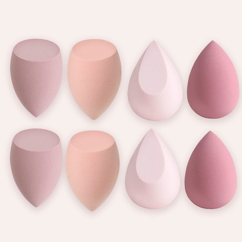 EUDUQ 8-Piece Make Up Sponge Set, Beauty Blender Large Make