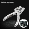 Rivet Setter Punch Pliers Belt Holes Eyelet Setting Tool with