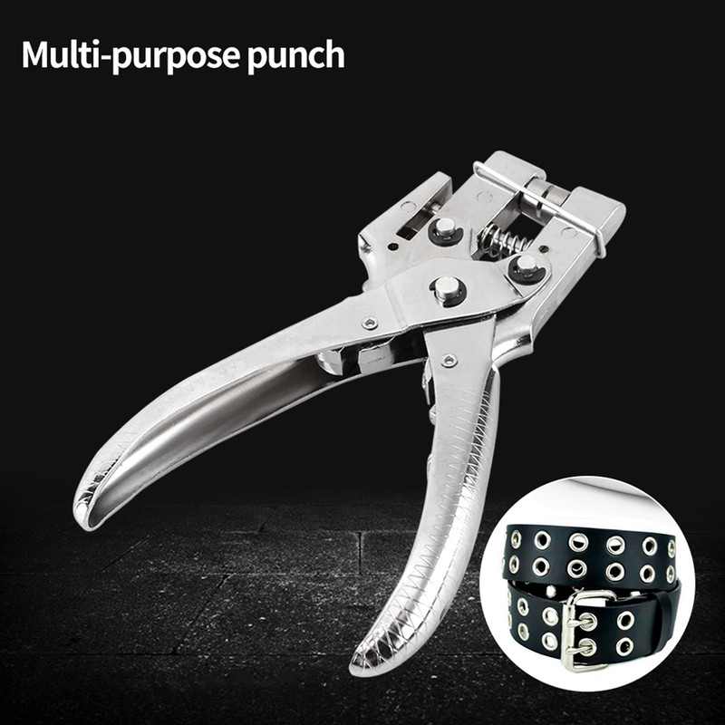 Rivet Setter Punch Pliers Belt Holes Eyelet Setting Tool with