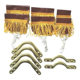6 Bolsos De Mesa De Billar 2 Piezas