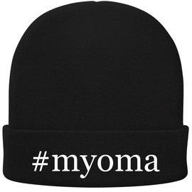 #Myoma - Hashtag Soft Adult Beanie Cap, Black, One Size