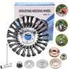 Indestructible Steel Wire Grass Trimmer Head,Weed Wacker Blade Eater, Weed
