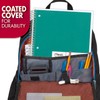 Mead Spiral Notebook, 3 Subject, Wide Ruled Paper, 7-1/2" x