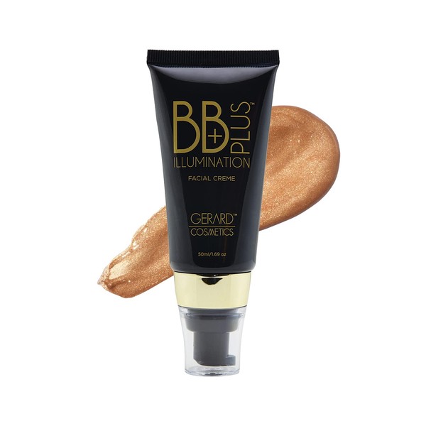 Gerard Cosmetics BB Plus Illumination Cream - Reveals Radiant Complexion - Improves Skin Texture and Reflects Light Away From Imperfections - Perfect Dewy Finish - Sophia - 1.69 oz BB Cream