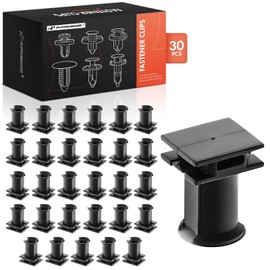 A-Premium 30PCS Nylon Door Sill Plate Floor Mat Clip Retainer Compatible with Volkswagen Jetta, Passat, Golf, GTI, Arteon, e-Golf, Golf Alltrack, Golf R, Golf R, Golf R, Golf SportWagen, ID.4, Rabbit