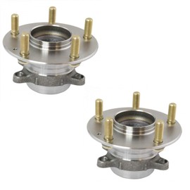 TRQ Rear Wheel Hub Bearings Assembly Set Compatible with 2016-2021 Honda Civic 2019-2022 Insight