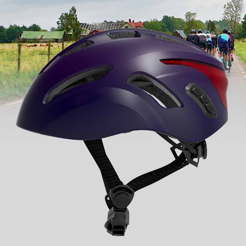 Smart Bike Helmet Multi People Intercom Bluetooth Cycling Helmet with