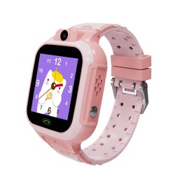 Smart Watch for Kids, Gifts for 4 to 12 Girls, Boys, 4G WiFi Voice Call, HD Touch Screen Smartwatches, Support for Camera Alarm, Video Music Player, (Pink)