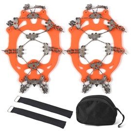 32-Tooth Ice Claw Stainless Steel Anti-Slip Shoe Cover Snow Anti-Slip Device Anti-Slip Chain