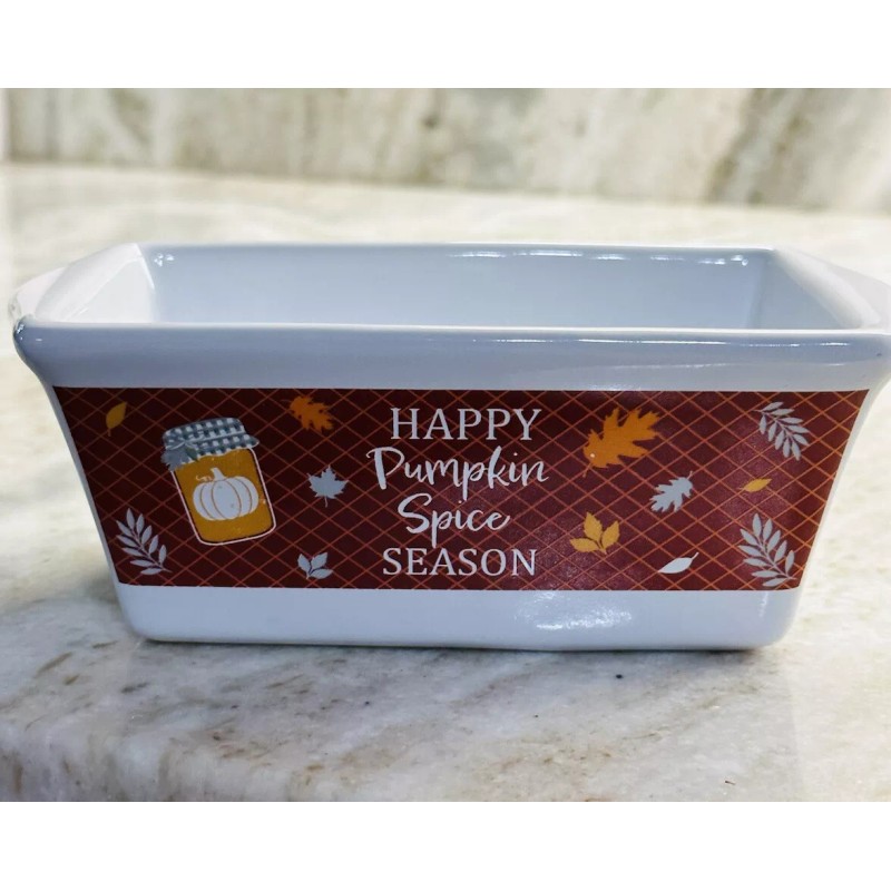 Royal Norfolk Mini Loaf Pan Fall Autumn Harvest Oven &