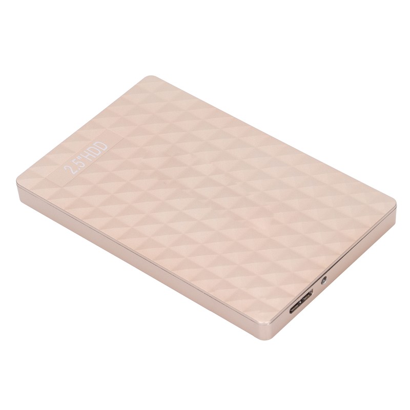 BU KING External Drive 2.5in YD0024 Golden Mobile Hard Disk