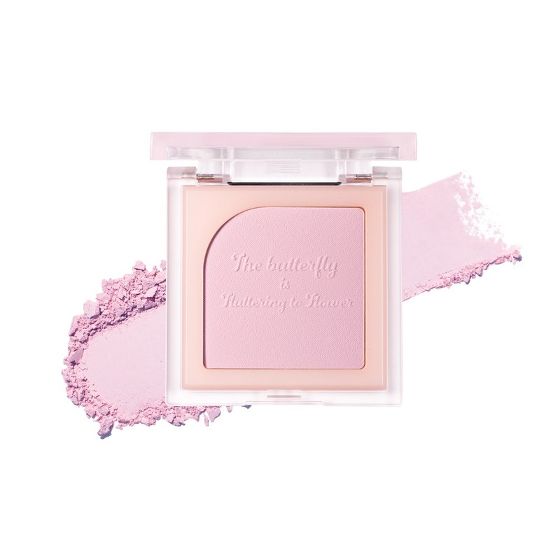 mude. Flutter Blusher 6 Options To Choose - 00 See-through