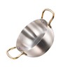 Korea Ramen Pot Stainless Steel Double Handle Fast Heating Ramen