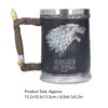 Stainless Steel Liner Mug Resin Decorative Hand Painted Beer Cup