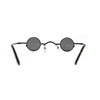 meSmart Original Evil Round Steampunk Sunglasses, Slim, Titanium, Unisex, Ruhe,