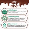 Moo Chocolates Organic Solid Milk Chocolate Mini Bars 0.7oz, 28